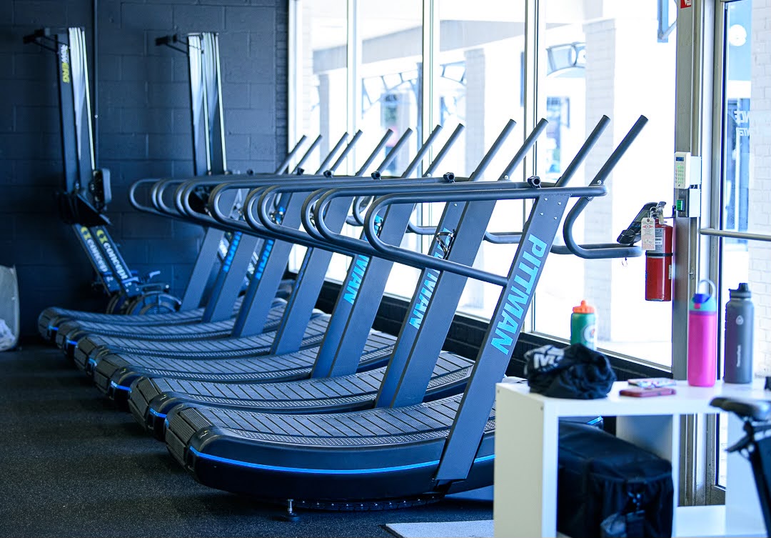 Inside the training floor at The Performance Center